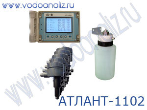 АТЛАНТ-1102 кондуктометр двухканальный промышленный стационарный