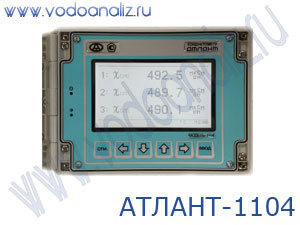 АТЛАНТ-1104 кондуктометр трёхканальный промышленный стационарный