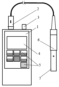 Конструкция кондуктометра-солемера Марк-603
