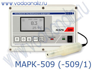 МАРК-509, МАРК-509/1 анализатор растворённого водорода двухканальный стационарный