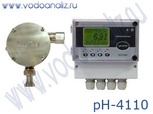 pH-4110 pH-метр с удалённым первичным преобразователем промышленный